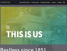 Tablet Screenshot of linney.com